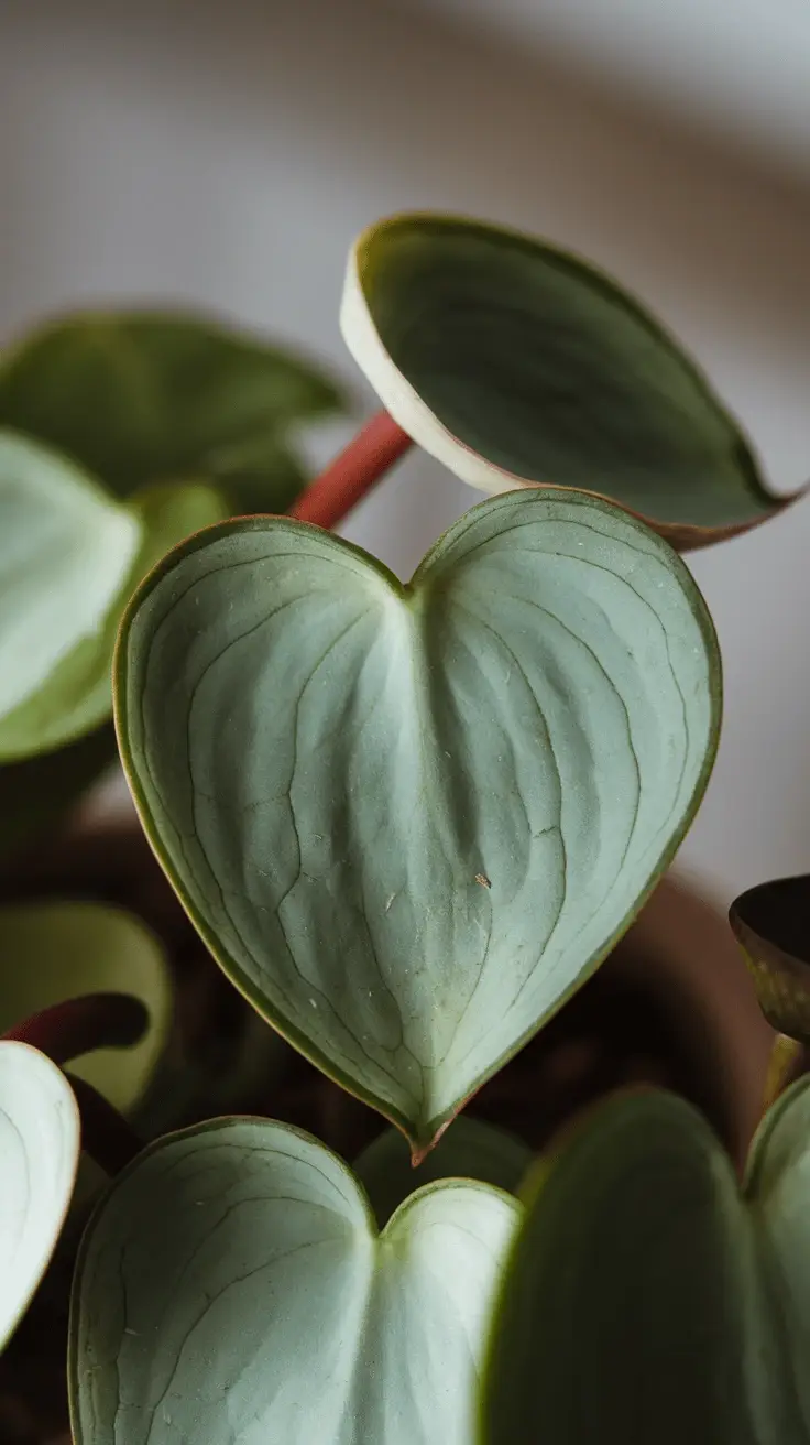 Single plant in a pot