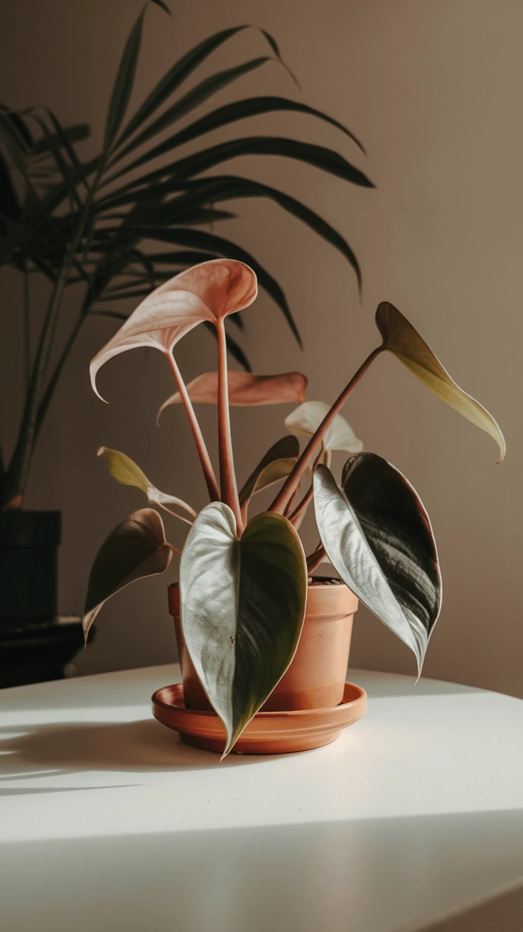 Philodendron Melanochrysum Indoor in a pot