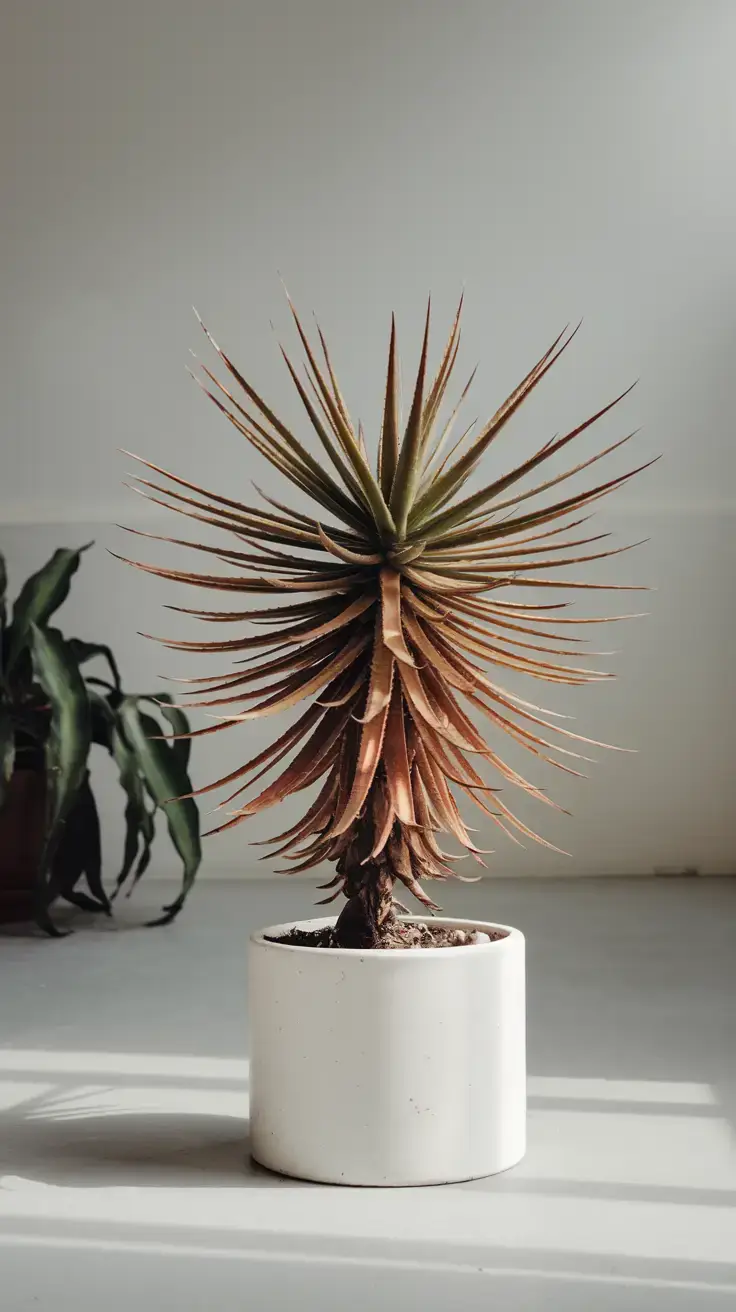 Entire Pachypodium Lamerei in Indoor Setting