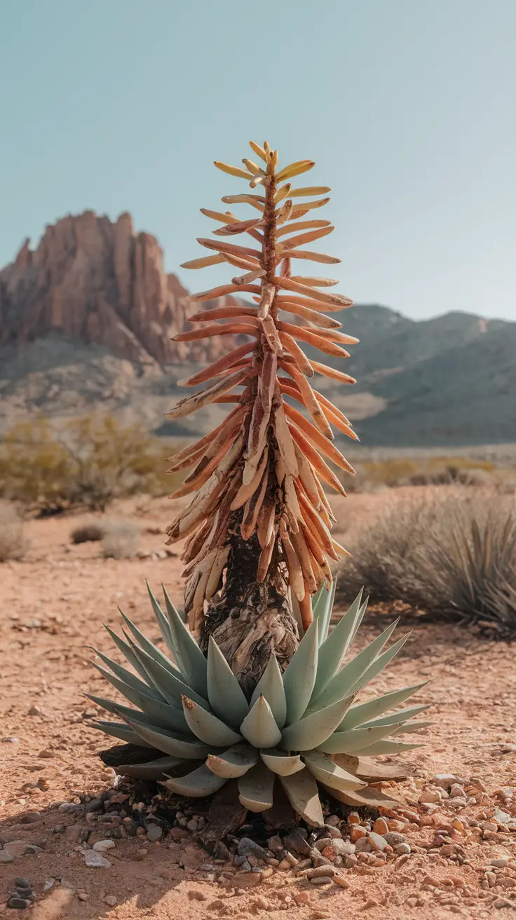 Pachypodium Lamerei in Outdoor Setting