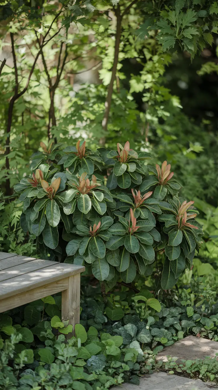 Entire Piper Crocatum in Outdoor Setting